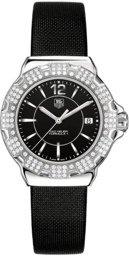 Formula 1 Quartz 37 Stainless Steel / Diamond / Black / Fabric