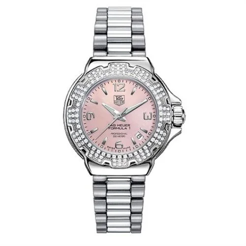 Formula 1 Quartz 37 Stainless Steel / Diamond / MOP / Bracelet