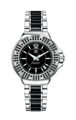 Formula 1 Quartz 37 Stainless Steel / Ruby / Black / Bracelet