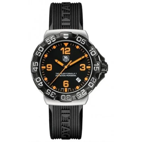 Formula 1 Quartz 41 Stainless Steel / Black / Rubber
