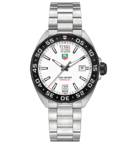 Formula 1 Quartz 41 Stainless Steel / White / Bracelet