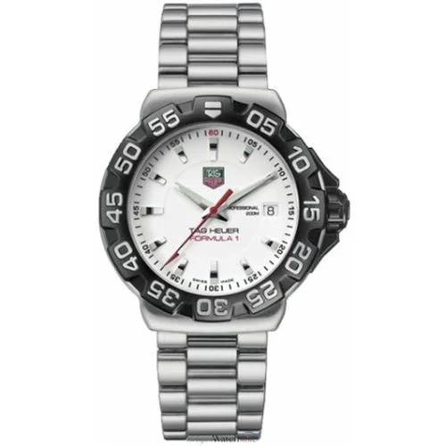 Formula 1 Quartz 41 Stainless Steel / White / Bracelet