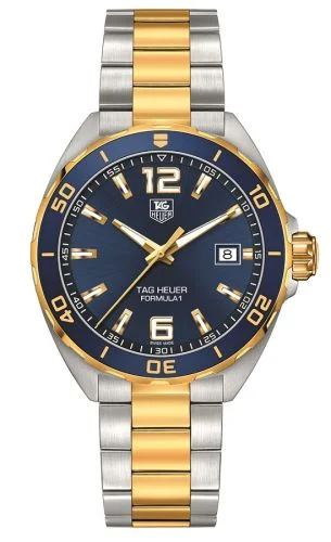 Formula 1 Quartz 41 Stainless Steel / Yellow Gold / Blue / Bracelet