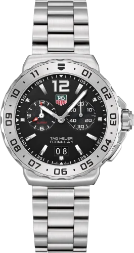 Formula 1 Quartz Alarm 42 Stainless Steel / Black / Bracelet