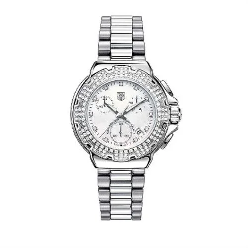 Formula 1 Quartz Chronograph 37 Stainless Steel / MOP - Diamond / Bracelet