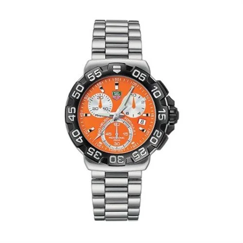 Formula 1 Quartz Chronograph 41 Stainless Steel / Orange / Bracelet
