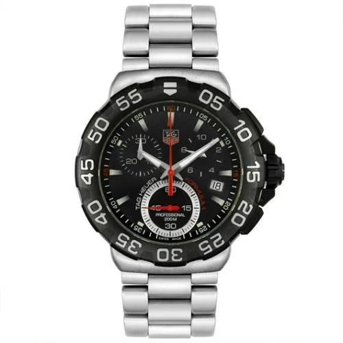 Formula 1 Quartz Chronograph 41 Steel / Black / Bracelet