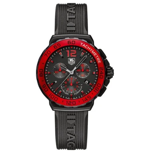 Formula 1 Quartz Chronograph 42 PVD / Black / Rubber