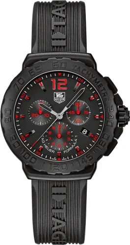 Formula 1 Quartz Chronograph 42 PVD / Black / Rubber