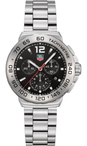 Formula 1 Quartz Chronograph 42 Stainless Steel / Black / Bracelet
