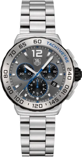 Formula 1 Quartz Chronograph 42 Stainless Steel / Grey / Bracelet