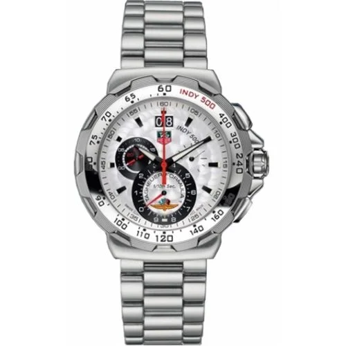 Formula 1 Quartz Chronograph Big Date 44 Stainless Steel / Indy 500 / Bracelet
