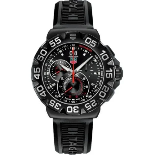 Formula 1 Quartz Chronograph Big Date 44 Titanium PVD / Black / Rubber