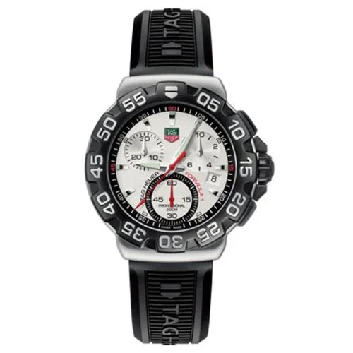 Formula 1 Quartz Chronograph Stainless Steel / Silver / Rubber
