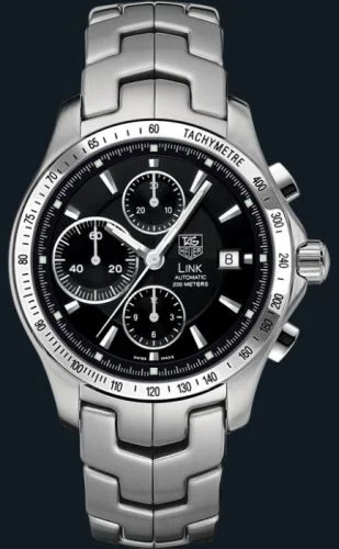 Link Automatic Chronograph Stainless Steel / Black