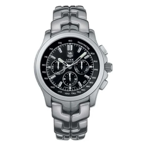 Link Calibre 36 Automatic Chronograph Stainless Steel / Black