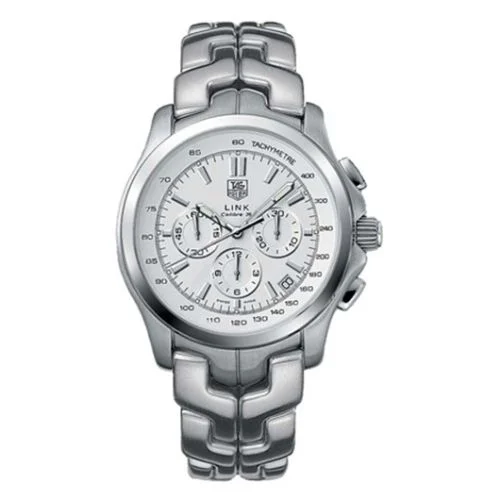 Link Calibre 36 Automatic Chronograph Stainless Steel / Silver