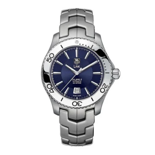 Link Calibre 5 Stainless Steel / Blue