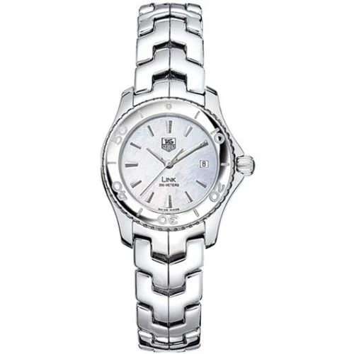 Link Quartz 27 Stainless Steel / MOP