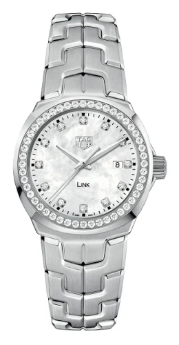 Link Quartz 32mm Stainless Steel / Diamond / MOP