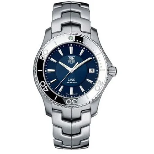 Link Quartz 39 Stainless Steel / Blue