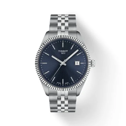 Ballade 40 Stainless Steel / Blue / Bracelet