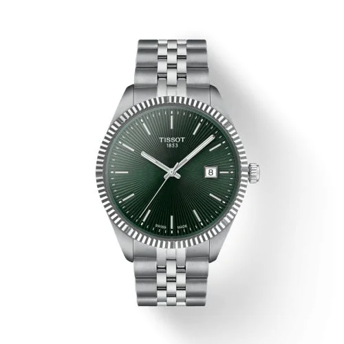 Ballade 40 Stainless Steel / Green / Bracelet