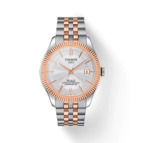 Ballade Powermatic 80 41 Stainless Steel - Rose Gold PVD / Silver / Bracelet