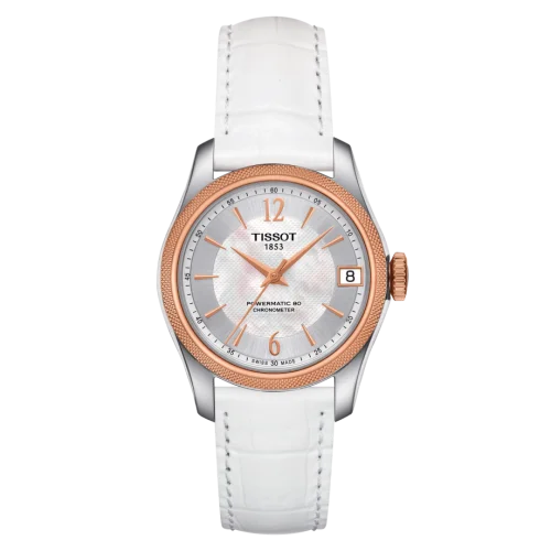 Ballade Powermatic 80 COSC 32 Stainless Steel / Rose Gold PVD / MOP / Strap