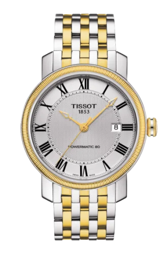 Bridgeport Powermatic 80 Two Tone / Silver Roman / Bracelet
