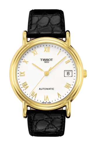 Carson Automatic 35.5 Yellow Gold / White / Strap