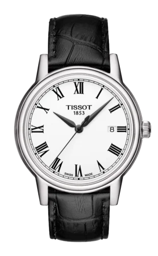 Carson Quartz 40 Stainless Steel / White / Strap