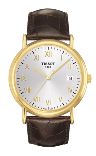 Carson Quartz 40 Yellow Gold / Silver / Strap