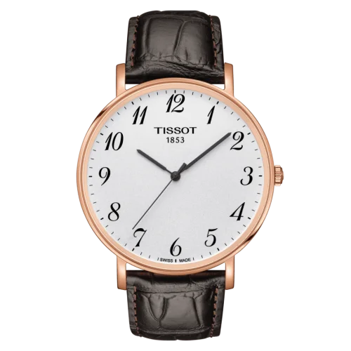 Everytime Large Rose Gold PVD / Silver / Strap