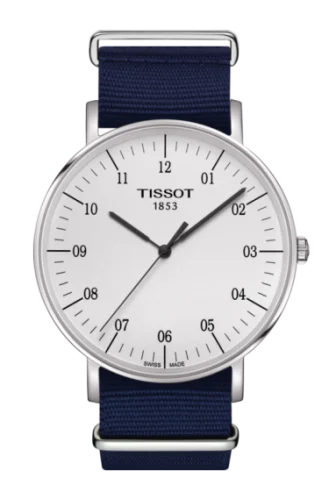Everytime Large Stainless Steel / Silver / NATO