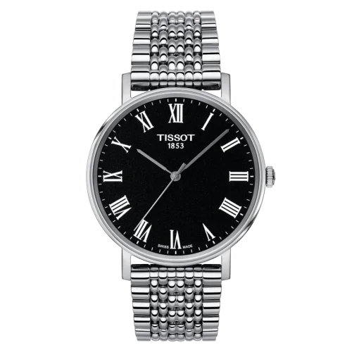 Everytime Medium Stainless Steel / Black / Bracelet