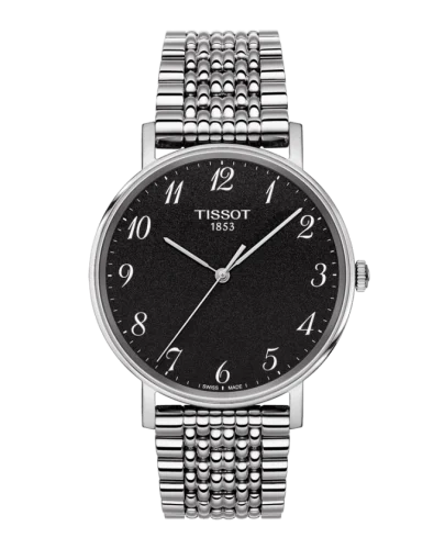 Everytime Medium Stainless Steel / Black / Bracelet