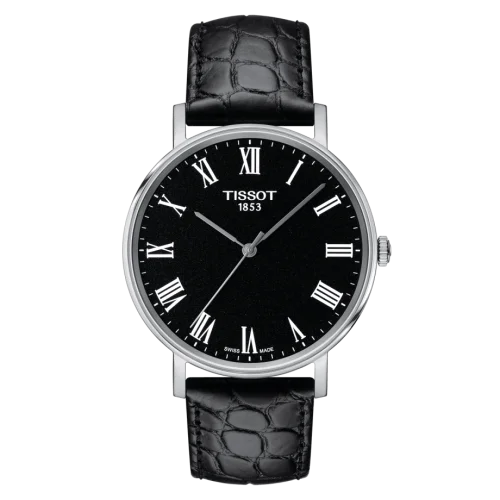 Everytime Medium Stainless Steel / Black / Strap