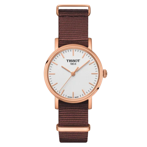 Everytime Small Rose Gold PVD / Silver / NATO