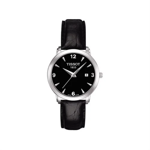 Everytime Small Stainless Steel / Black / Strap