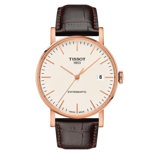 Everytime Swissmatic 41 Rose Gold / Silver / Strap