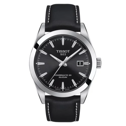 Gentleman Powermatic Stainless Steel / Black / Strap