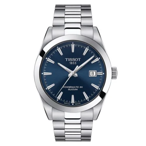 Gentleman Powermatic Stainless Steel / Blue / Bracelet