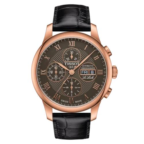 Le Locle 42.3 Valjoux Chronograph Rose Gold PVD / Bronze