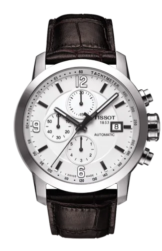 PRC 200 Automatic Chronograph Silver Leather
