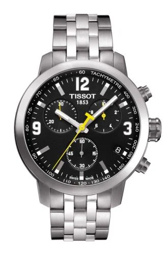 PRC 200 Quartz Chronograph Stainless Steel / Black / Bracelet