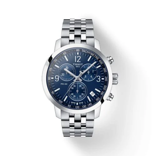 PRC 200 Quartz Chronograph Stainless Steel / Blue / Bracelet