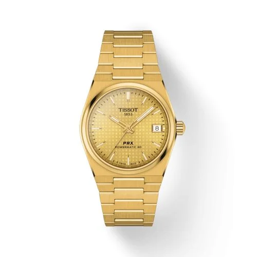 PRX 35 Powermatic 80 Yellow Gold / Champagne