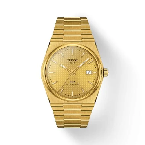 PRX Powermatic 80 Yellow Gold / Champagne