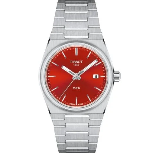 PRX Quartz 35 Stainless Steel / Red